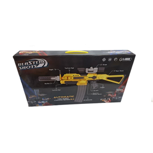 تفنگ اسباب بازی مسلسل رگباری باتری خور BLASTER SHOTS-اسباب بازی
